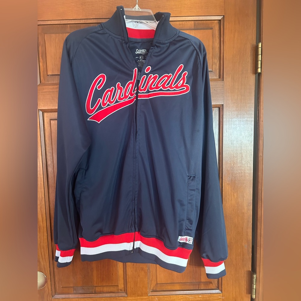 STITCHES Vintage varsity St. Louis Cardinals jacket. Size large nice!